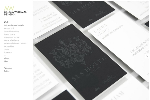 Touchfolio theme site design template sample