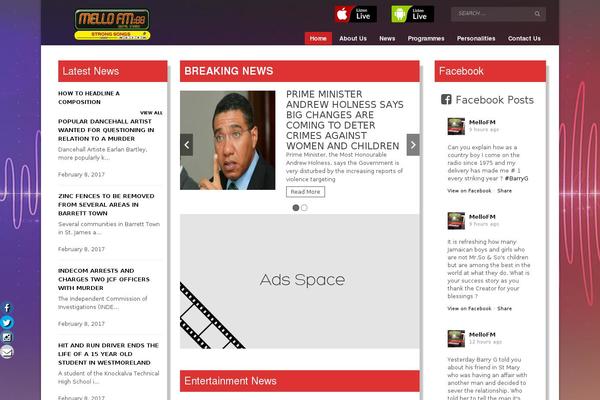 Site using Fuse Social Floating Sidebar plugin