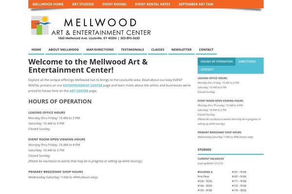 MesoColumn theme site design template sample