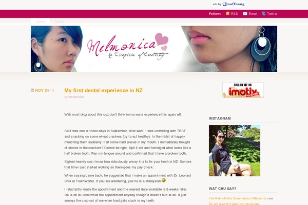 Site using AJAX Random Posts plugin
