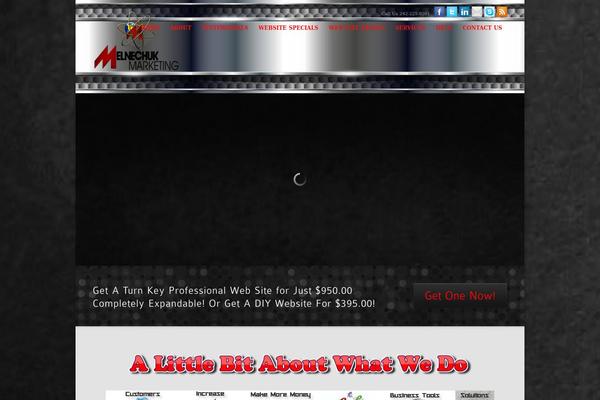 inFocus theme site design template sample