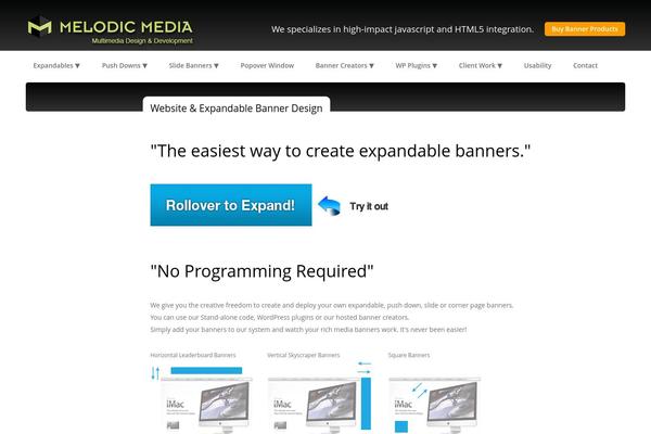 King Size theme site design template sample
