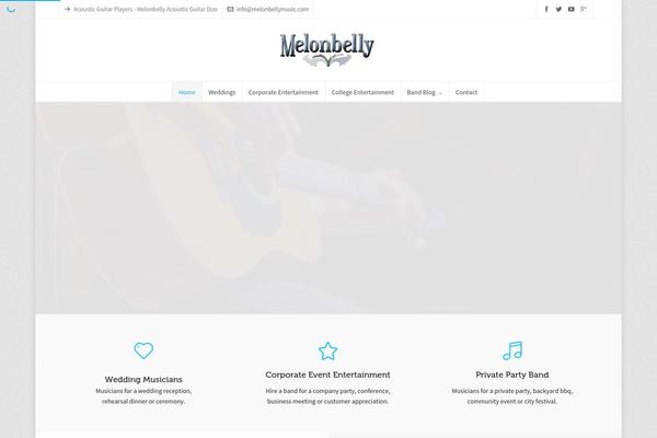 Highend theme site design template sample
