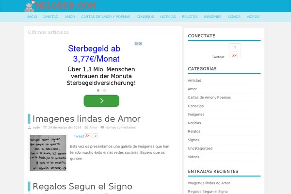 Sora theme site design template sample