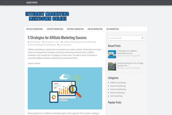 Slide theme site design template sample
