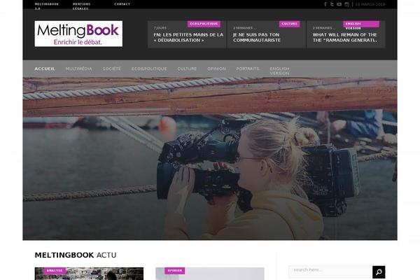 Journo theme site design template sample