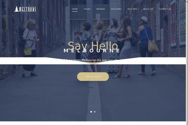 Site using Crafty Social Buttons plugin