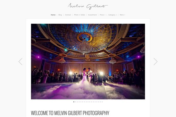 Organic_photographer theme site design template sample