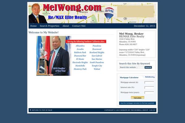 AgentPress theme site design template sample