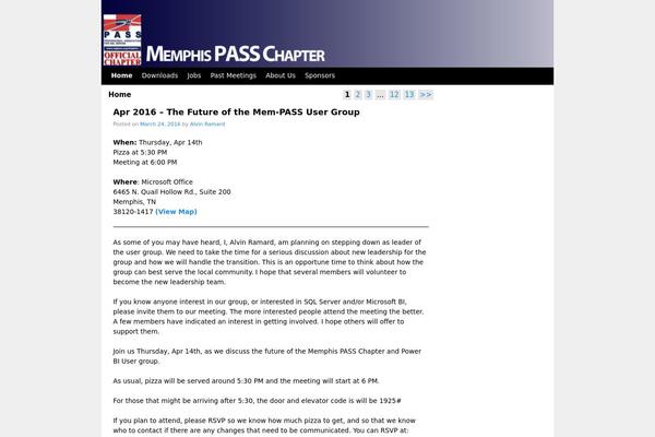 Aspen theme site design template sample