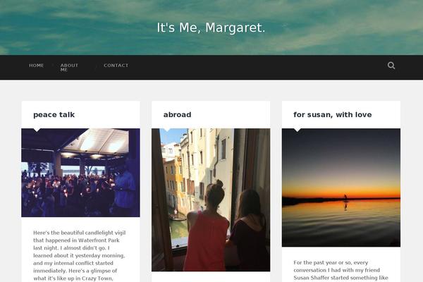 Baskerville theme site design template sample