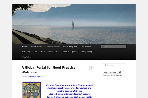 Twenty Eleven theme site design template sample