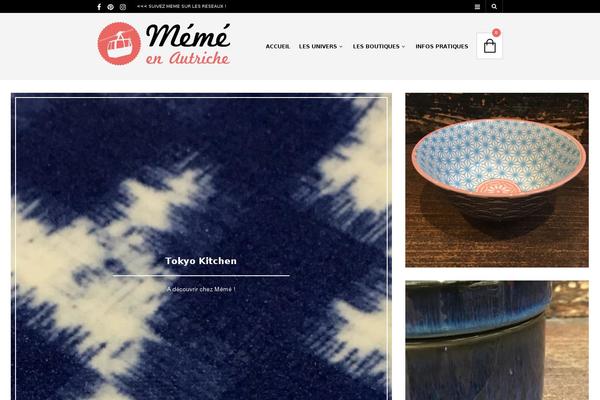 The Retailer theme site design template sample