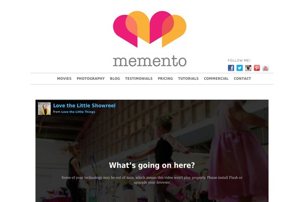 Flexible theme site design template sample