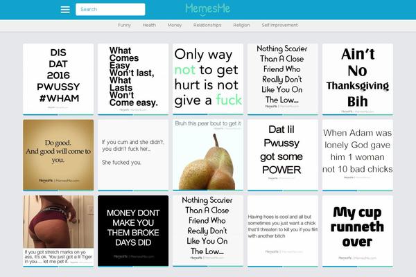 PinThis theme site design template sample
