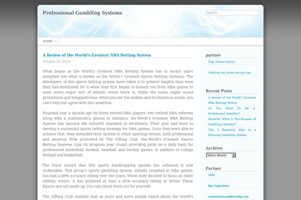 Shrink theme site design template sample