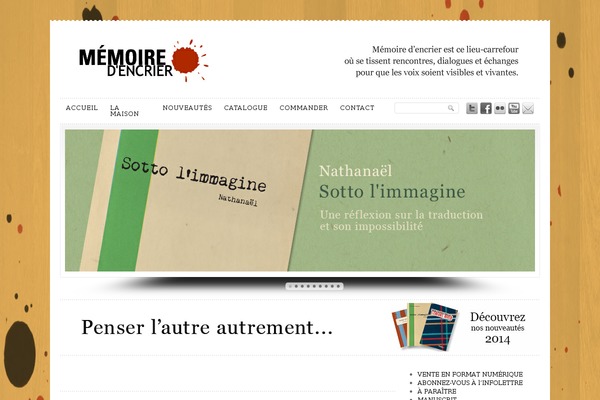 memoiredencrier.com site used Fatfish
