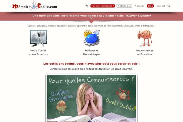 memoirefacile.com site used Memoirefacile