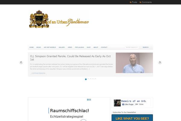 WP-Clear theme site design template sample