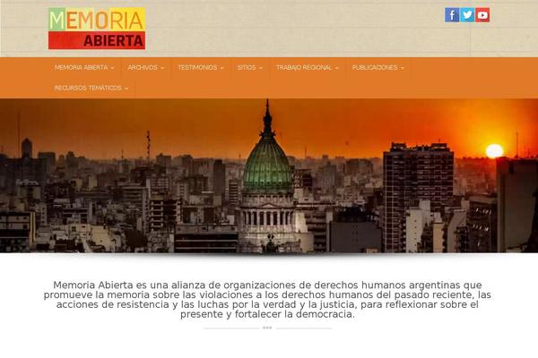 memoriaabierta.org.ar site used Child_divi