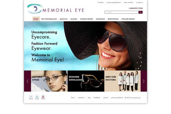 memorialeyecenter.com site used Memorialeye
