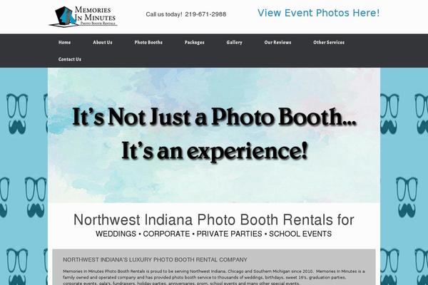 Vantage theme site design template sample