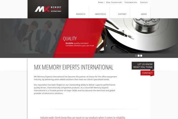 memoryexpertsinc.com site used Bootstrap-wp
