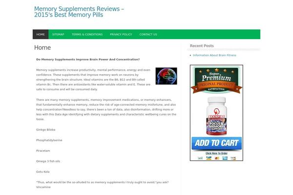memorysupplements.net site used Optimize