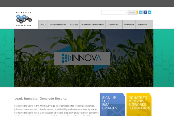 Bioworks theme websites examples