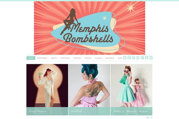 Chamomile theme site design template sample