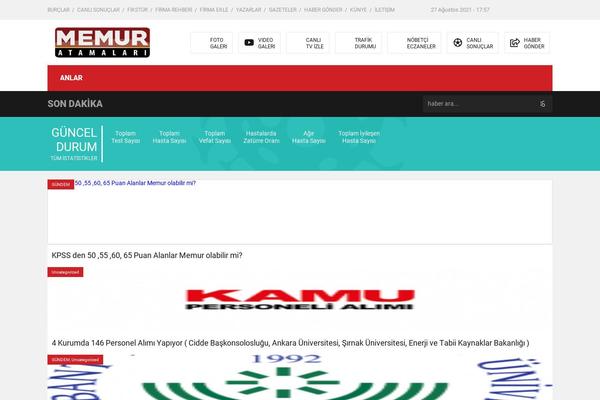 memuratamalari.com site used Thehaberv6