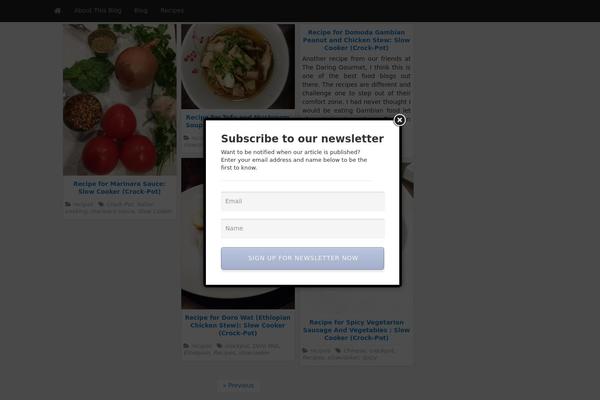 PR News theme site design template sample