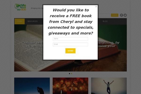 Site using WP Welcome Message plugin