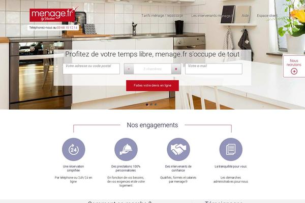 menage.fr site used Speedtheme