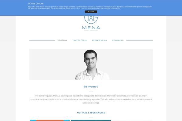 Borderland theme site design template sample