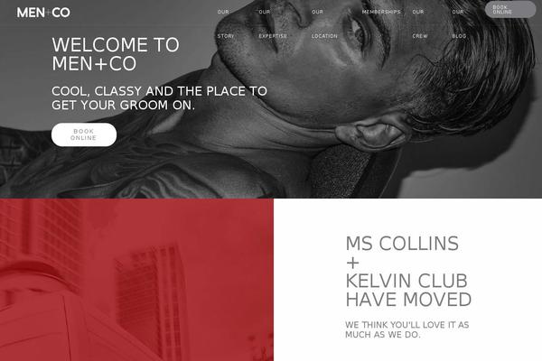 Haven theme site design template sample
