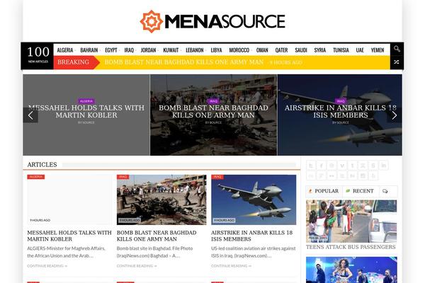 NewsCore theme site design template sample