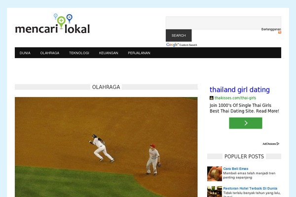 Metro theme site design template sample