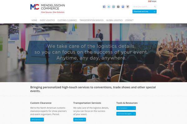 Intent theme site design template sample