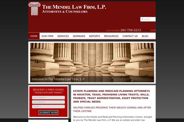 mendellawfirm.com site used Theme4