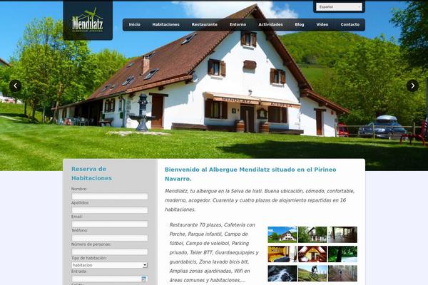The Place theme site design template sample