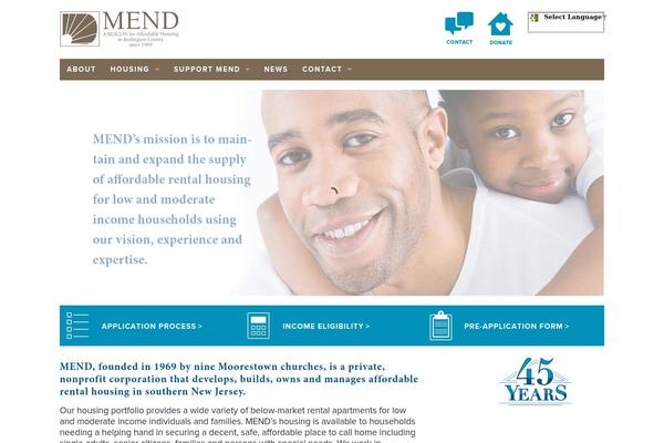 Foundation theme site design template sample