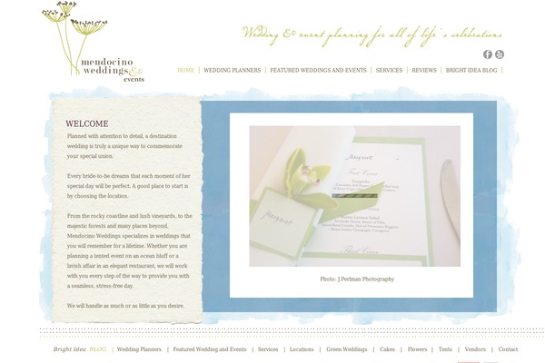 mendocinowedding.com site used TimeCrunch