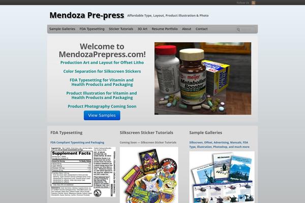 mendozaprepress.com site used Voyage