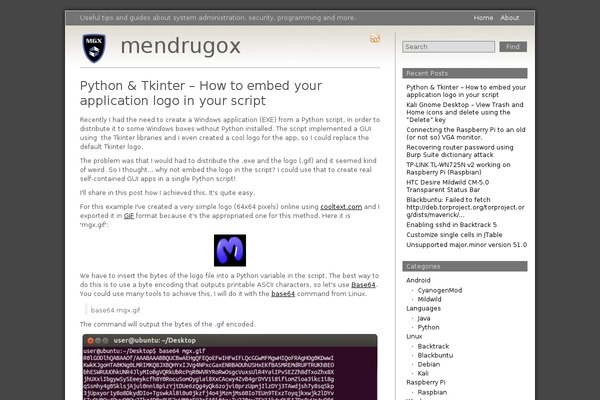 Grey Matter theme site design template sample