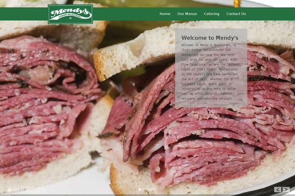 Lezzatos theme site design template sample