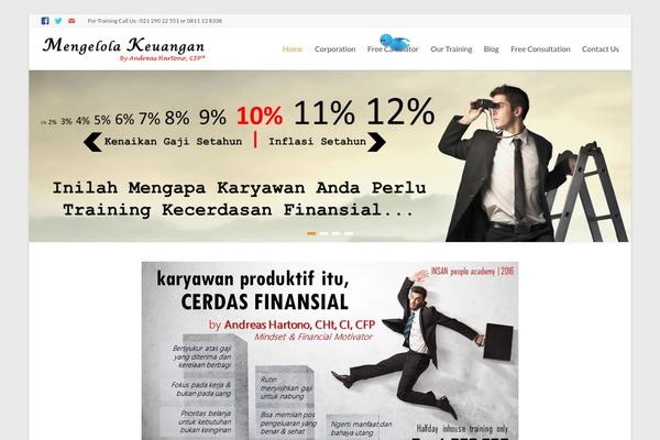 KadenceWP theme site design template sample