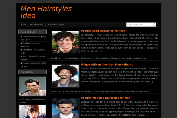 ThemeGeblek theme site design template sample