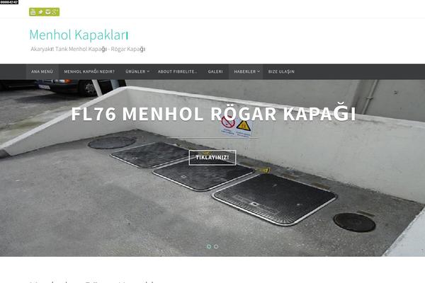 Nirvana theme site design template sample