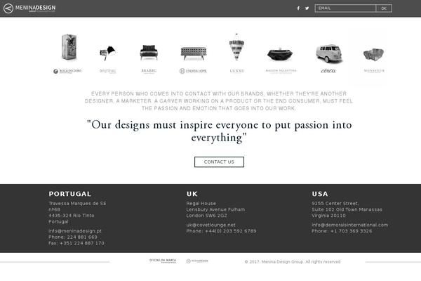 meninadesign.pt site used Meninadesignpt